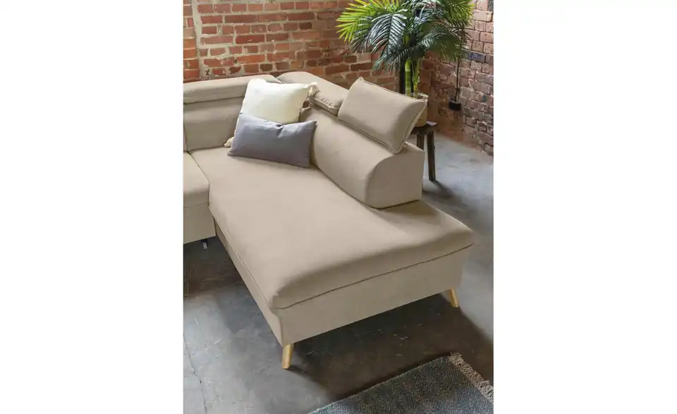 Miuform Wohnlandschaft Sweet Harmony mit Schlaffunktion, Detailansicht