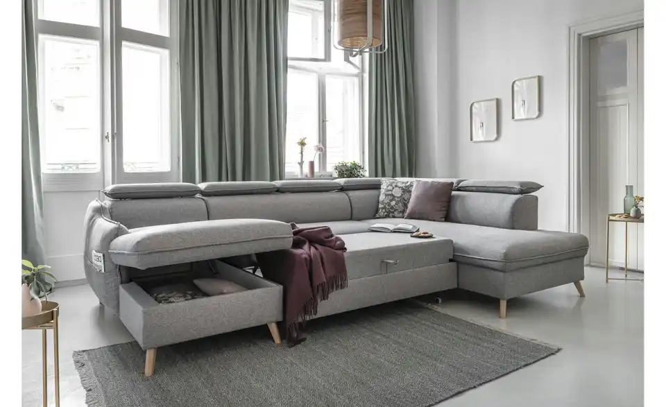 Miuform Wohnlandschaft Sweet Harmony mit Schlaffunktion, Funktionsansicht
