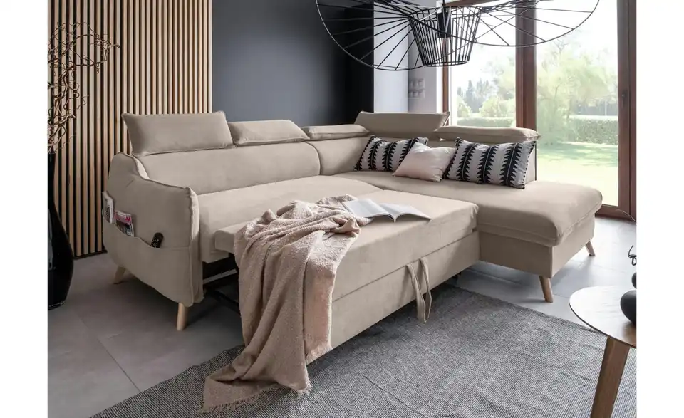 Miuform Ecksofa Sweet Harmony mit Schlaffunktion, Funktionsansicht