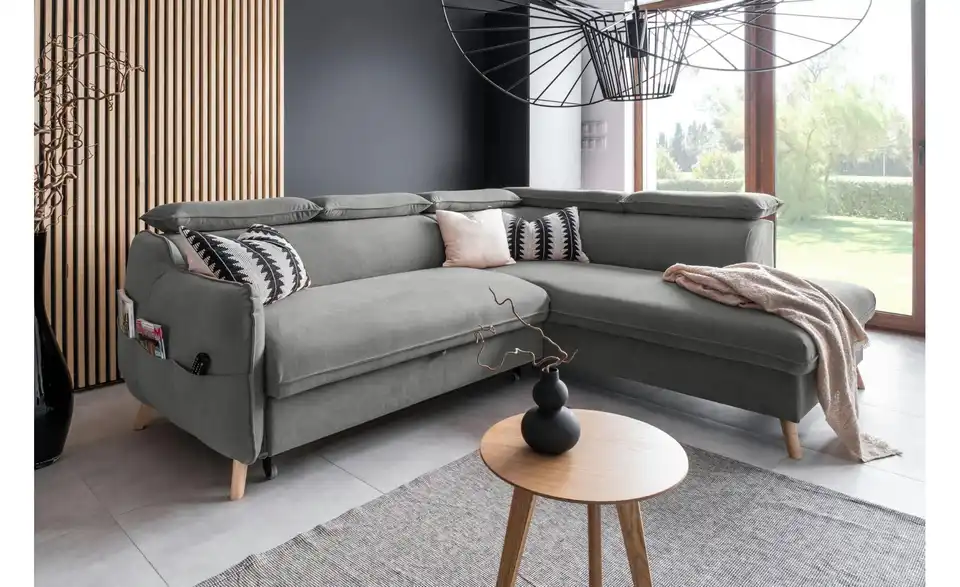 Miuform Ecksofa Sweet Harmony mit Schlaffunktion, in Wohnsituation