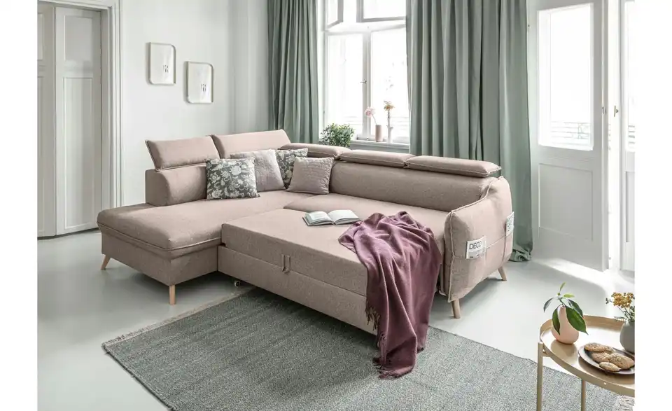 Miuform Ecksofa Sweet Harmony mit Schlaffunktion, Funktionsansicht