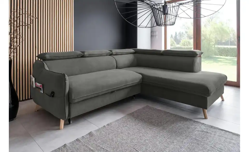 Miuform Ecksofa Sweet Harmony mit Schlaffunktion, in Wohnsituation