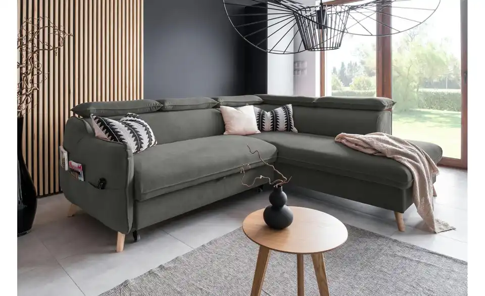 Miuform Ecksofa Sweet Harmony mit Schlaffunktion, in Wohnsituation