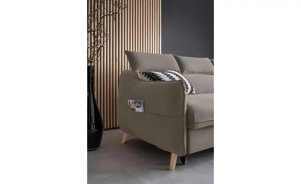 Miuform Ecksofa Sweet Harmony mit Schlaffunktion, Detailansicht