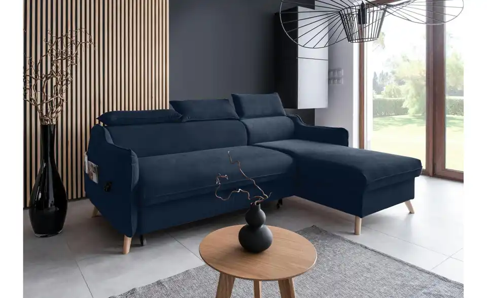 Miuform Ecksofa Sweet Harmony mit Schlaffunktion, in Wohnsituation