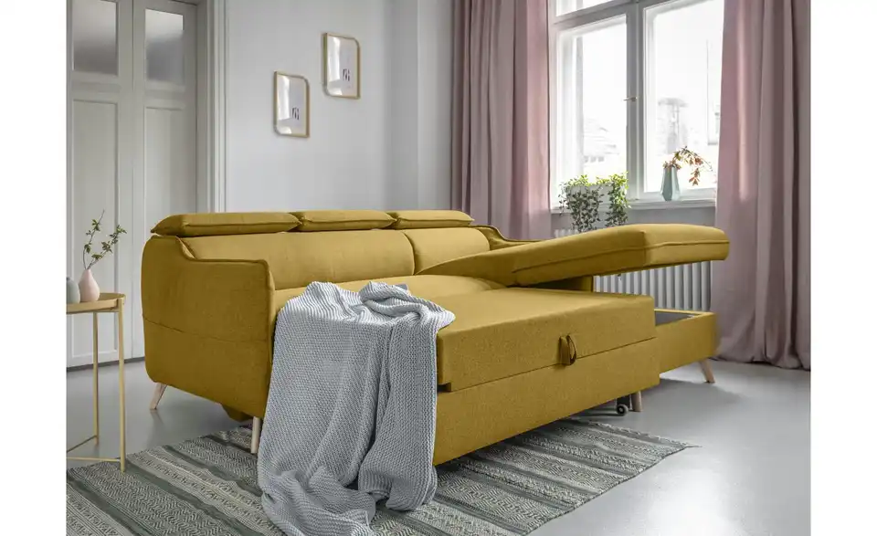 Miuform Ecksofa Sweet Harmony mit Schlaffunktion, Funktionsansicht