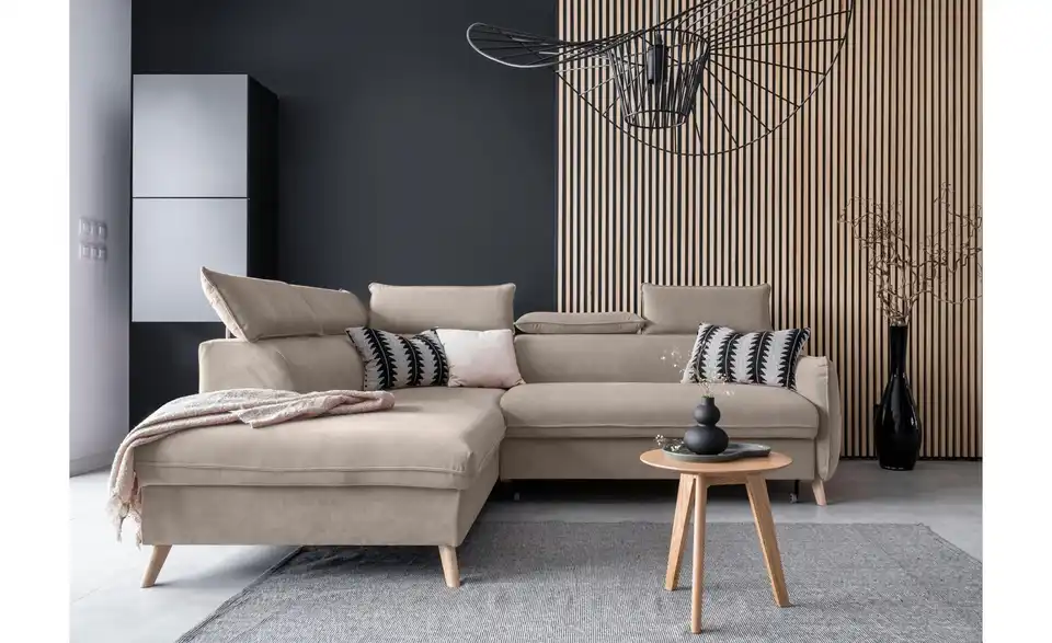 Miuform Ecksofa Sweet Harmony mit Schlaffunktion, in Wohnsituation