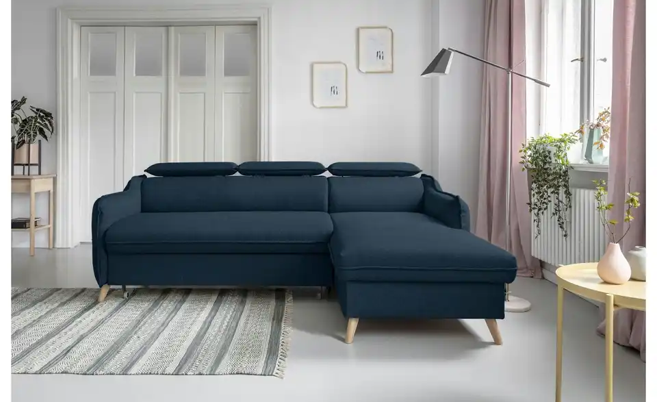Miuform Ecksofa Sweet Harmony mit Schlaffunktion, in Wohnsituation