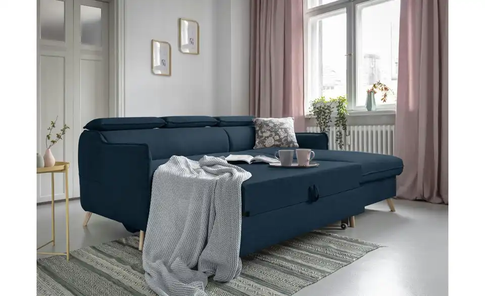 Miuform Ecksofa Sweet Harmony mit Schlaffunktion, in Wohnsituation