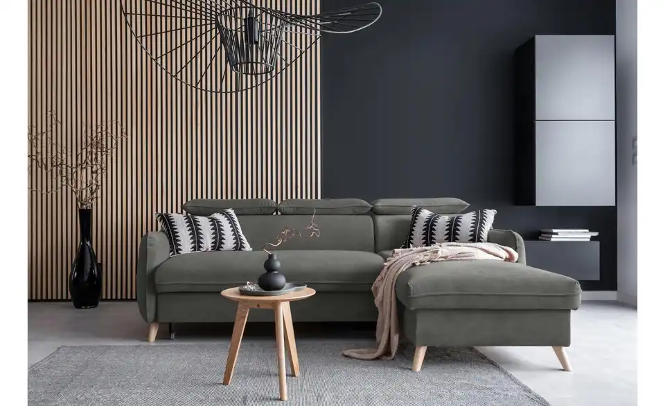 Miuform Ecksofa Sweet Harmony mit Schlaffunktion, in Wohnsituation