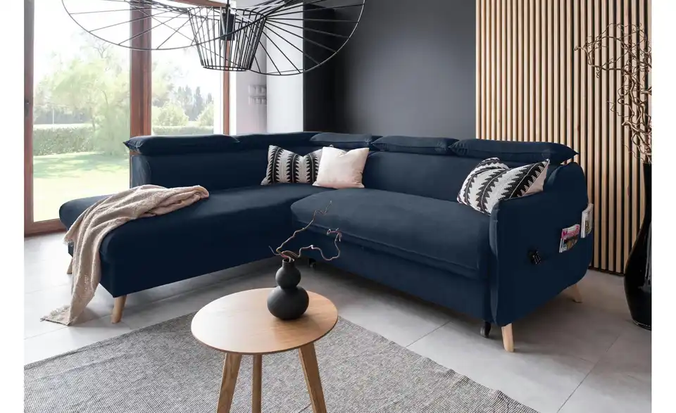 Miuform Ecksofa Sweet Harmony mit Schlaffunktion, in Wohnsituation