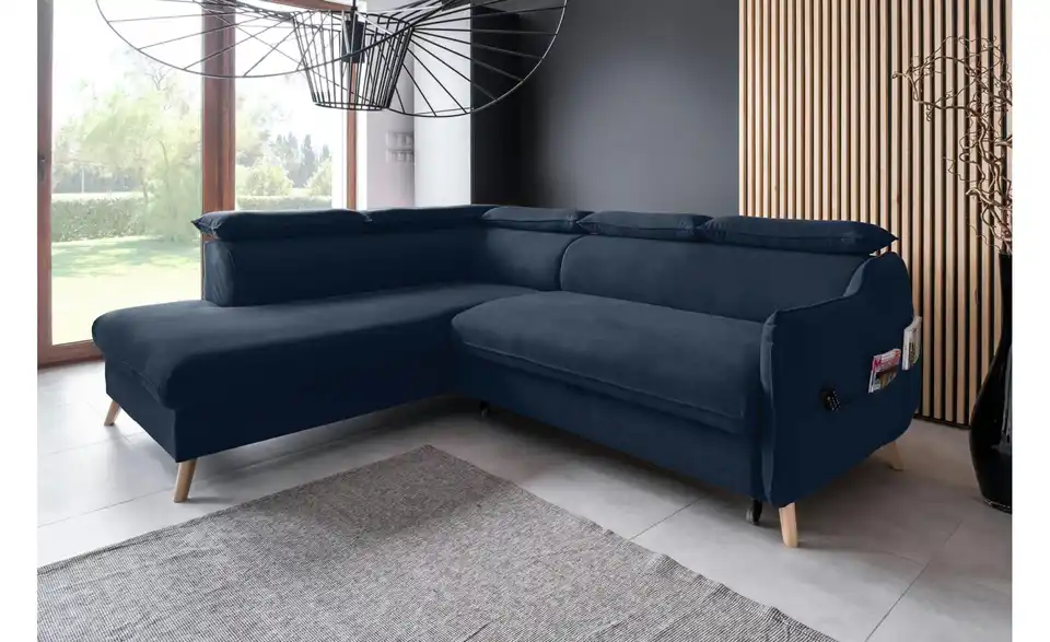 Miuform Ecksofa Sweet Harmony mit Schlaffunktion, in Wohnsituation