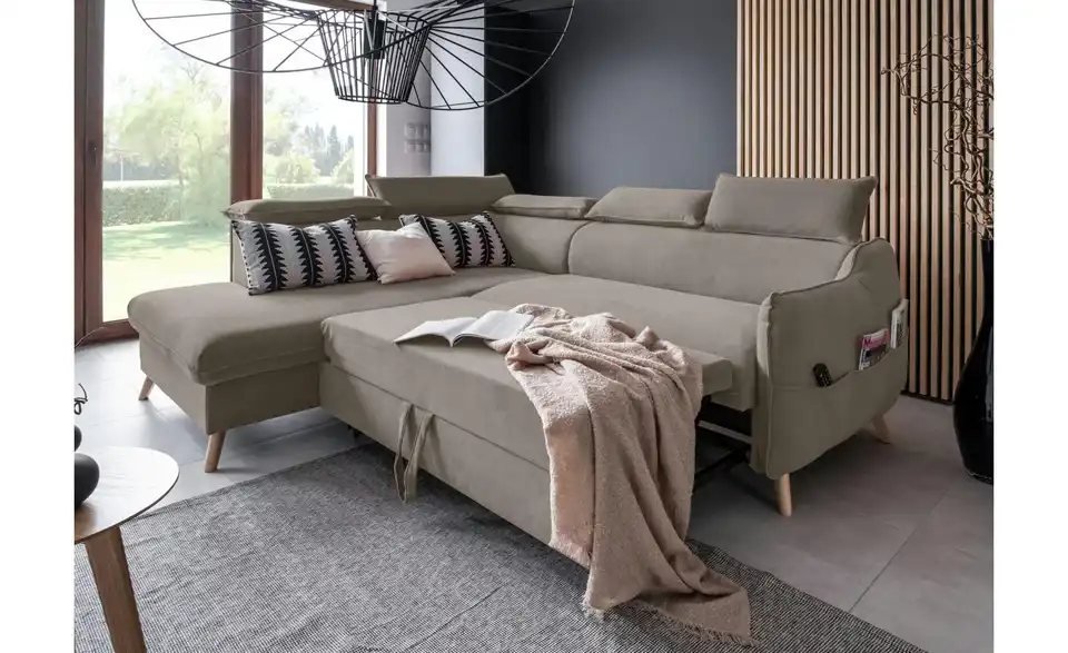 Miuform Ecksofa Sweet Harmony mit Schlaffunktion, Funktionsansicht