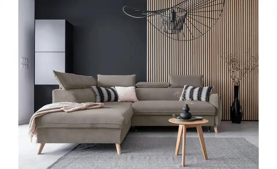 Miuform Ecksofa Sweet Harmony mit Schlaffunktion, in Wohnsituation