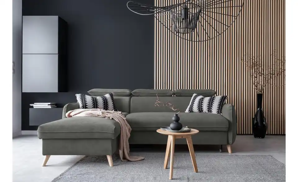 Miuform Ecksofa Sweet Harmony mit Schlaffunktion, in Wohnsituation