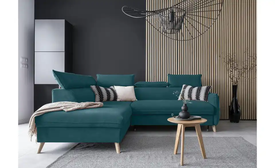 Miuform Ecksofa Sweet Harmony mit Schlaffunktion, in Wohnsituation