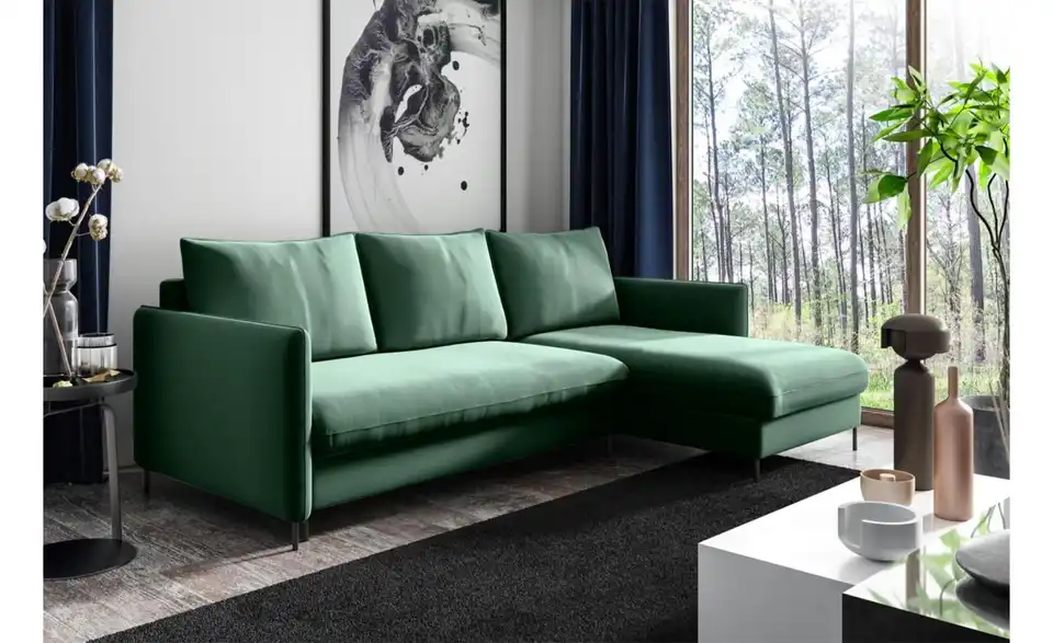 Ecksofa Bellis, in Wohnsituation