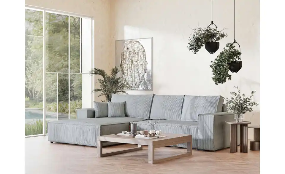 Ecksofa Maze, in Wohnsituation