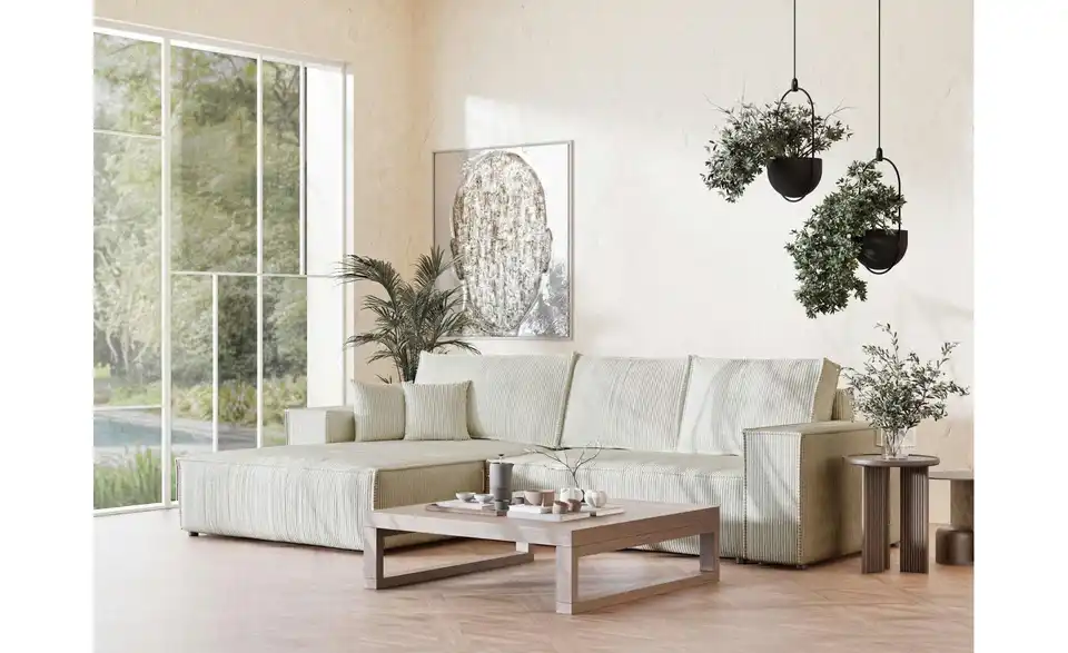 Ecksofa Maze, in Wohnsituation