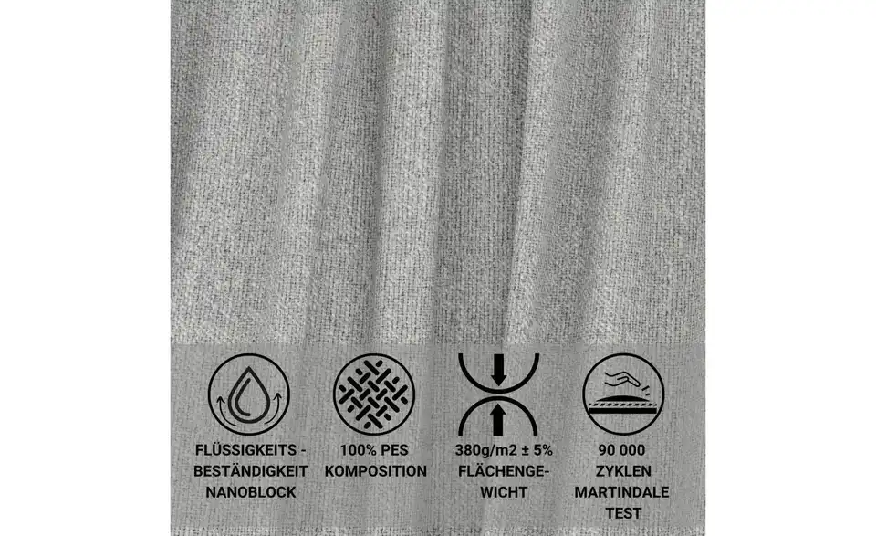 Ecksofa Concord, Bild mit Text