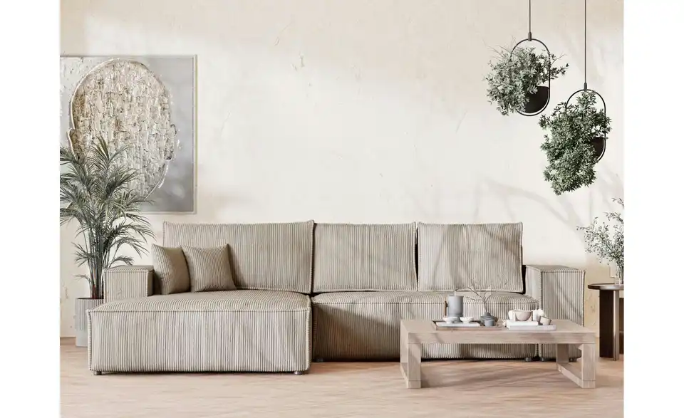 Ecksofa Maze, in Wohnsituation