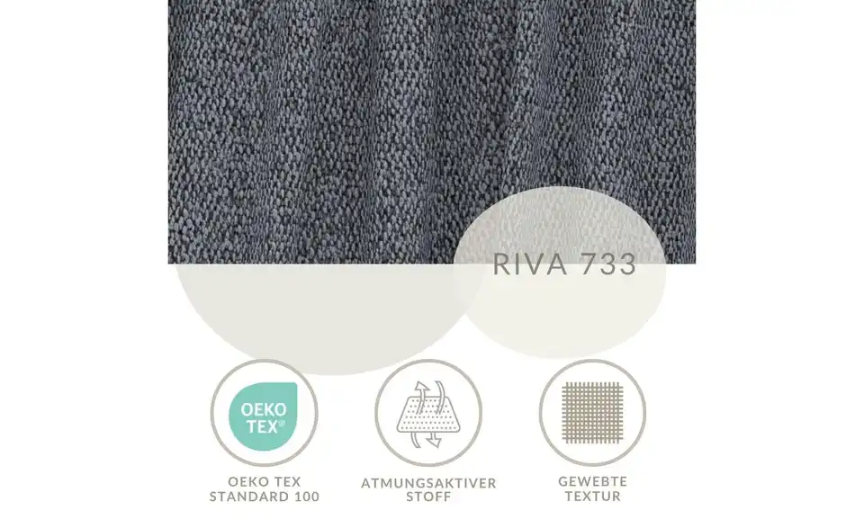 Ecksofa Maze, Bild mit Text