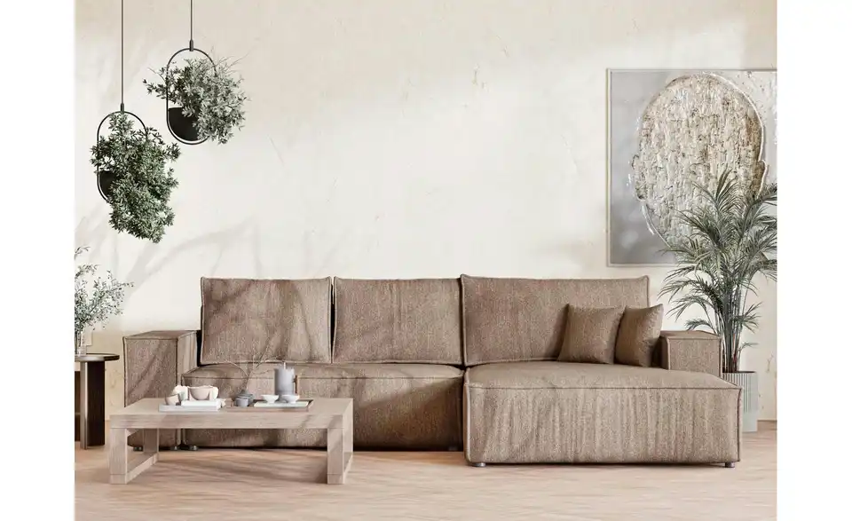 Ecksofa Maze, in Wohnsituation