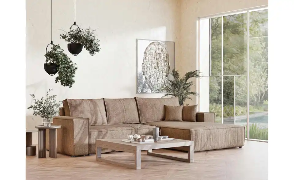 Ecksofa Maze, in Wohnsituation