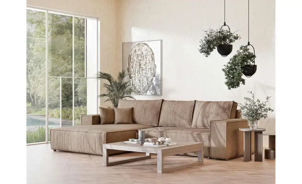 Ecksofa Maze, in Wohnsituation