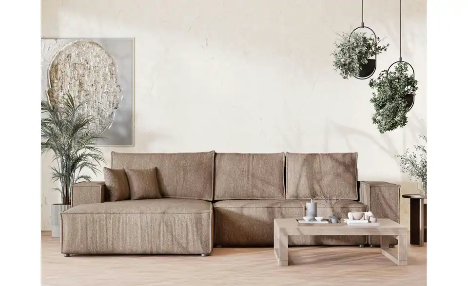 Ecksofa Maze, in Wohnsituation