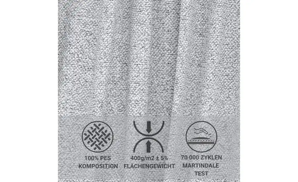 Ecksofa Maze, Bild mit Text