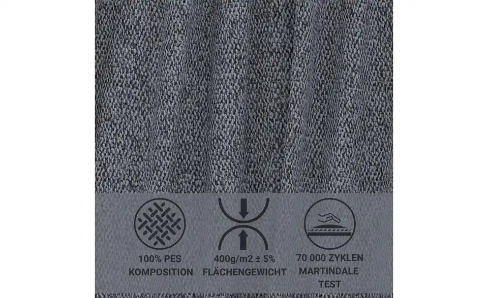 Ecksofa Maze, Bild mit Text