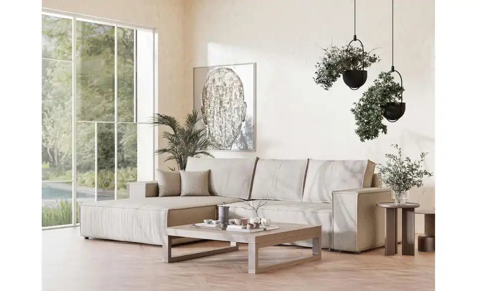 Ecksofa Maze, in Wohnsituation