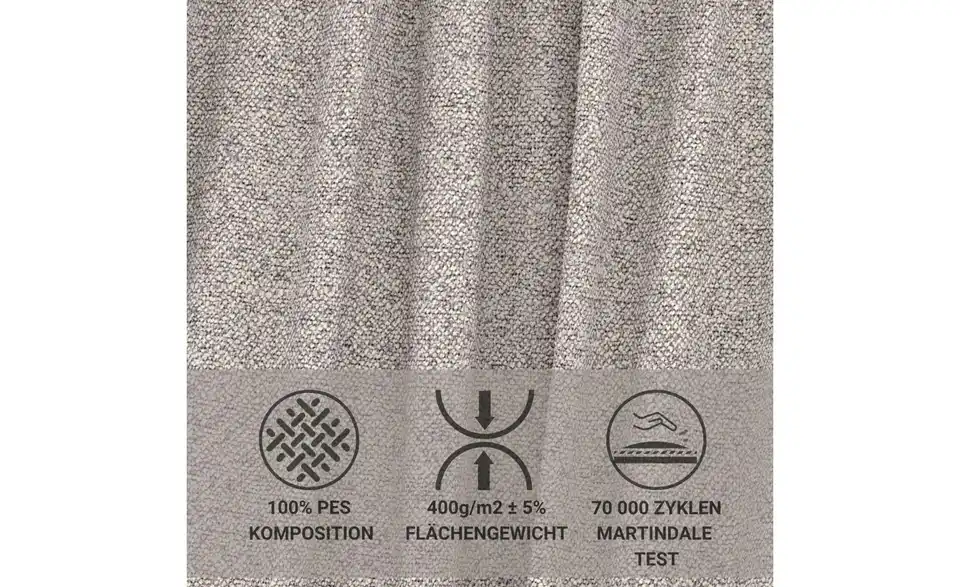 Ecksofa Maze, Bild mit Text