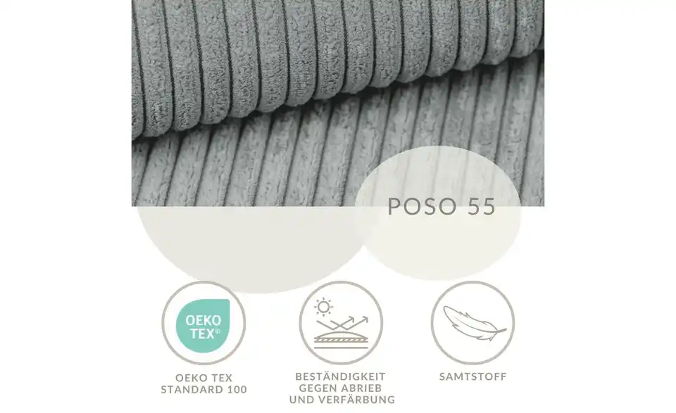 Ecksofa Conrad, Bild mit Text