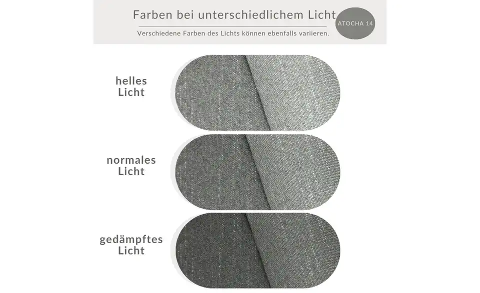 Ecksofa Maze, Bild mit Text