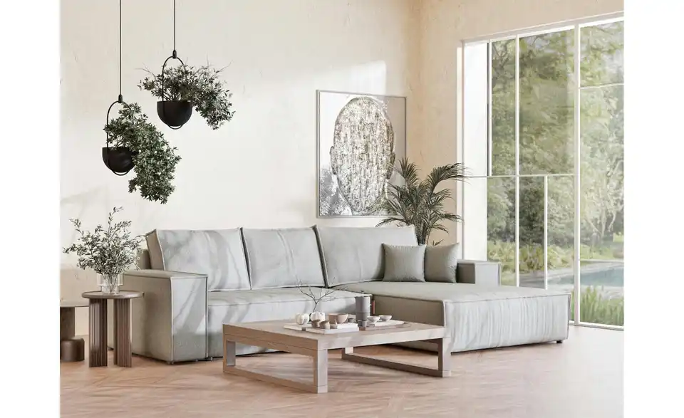 Ecksofa Maze, in Wohnsituation