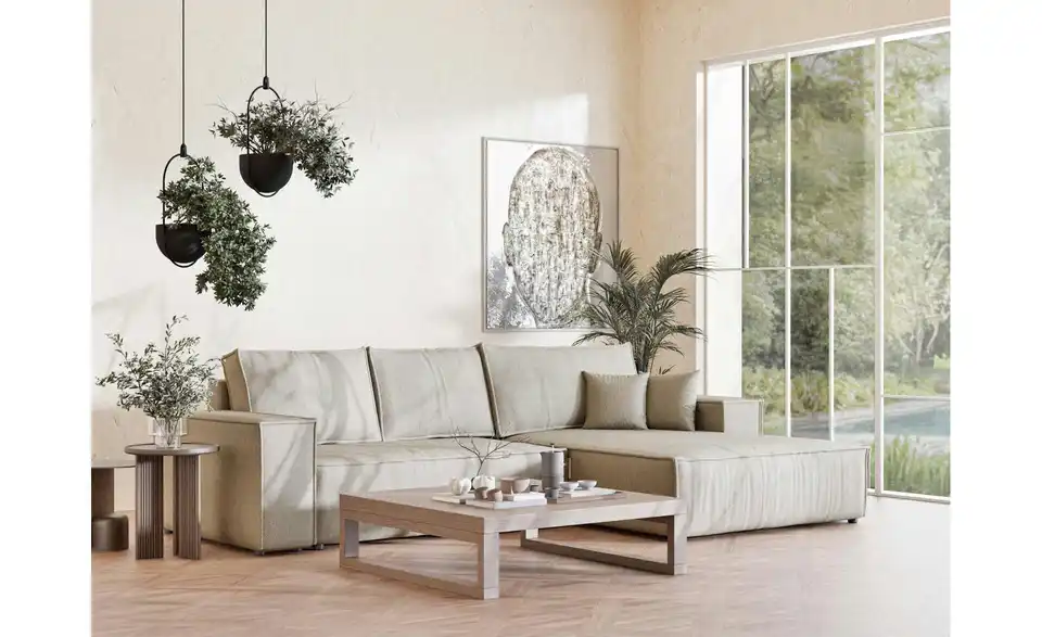 Ecksofa Maze, in Wohnsituation