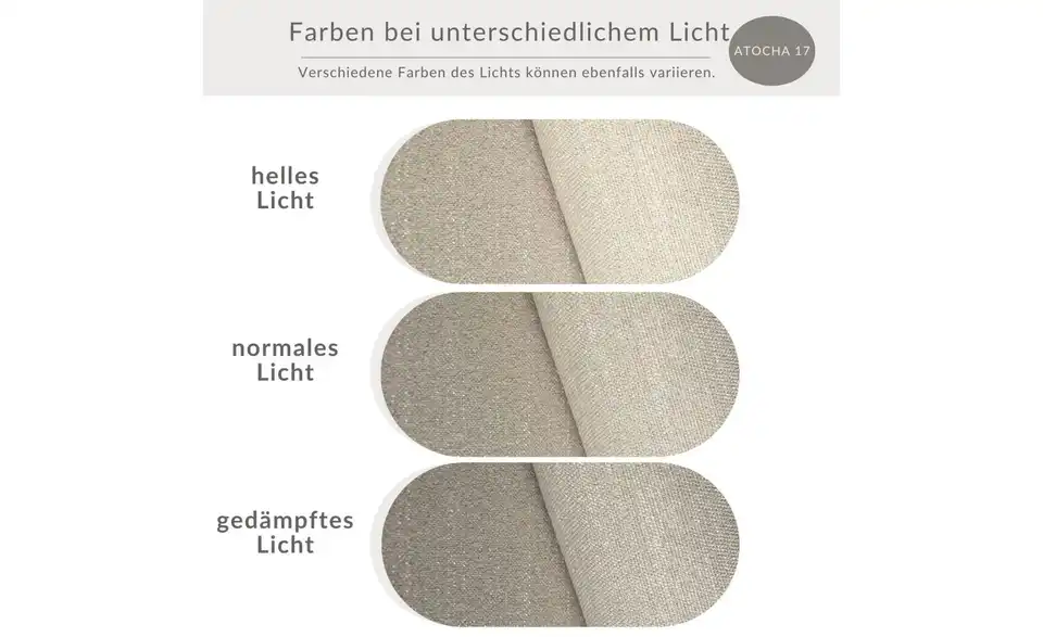 Ecksofa Maze, Bild mit Text