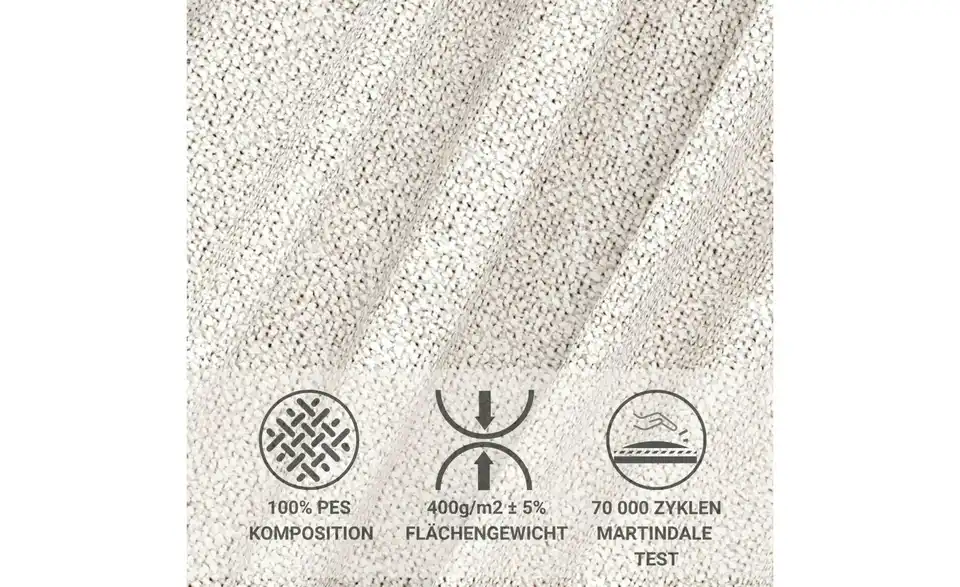 Ecksofa Concord, Bild mit Text