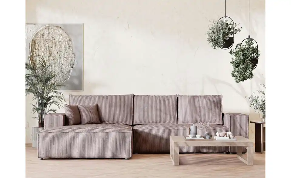 Ecksofa Maze, in Wohnsituation