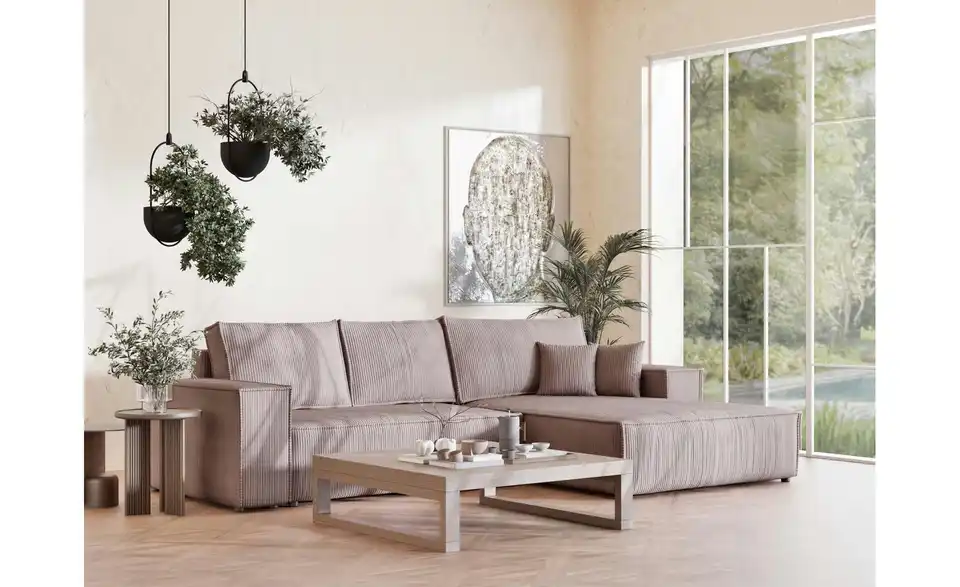 Ecksofa Maze, in Wohnsituation