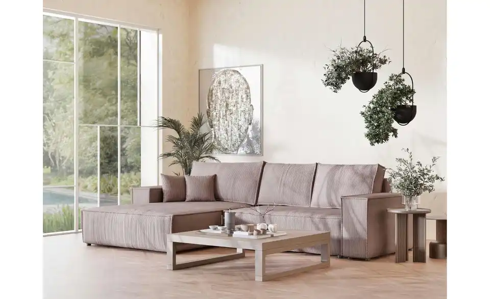 Ecksofa Maze, in Wohnsituation