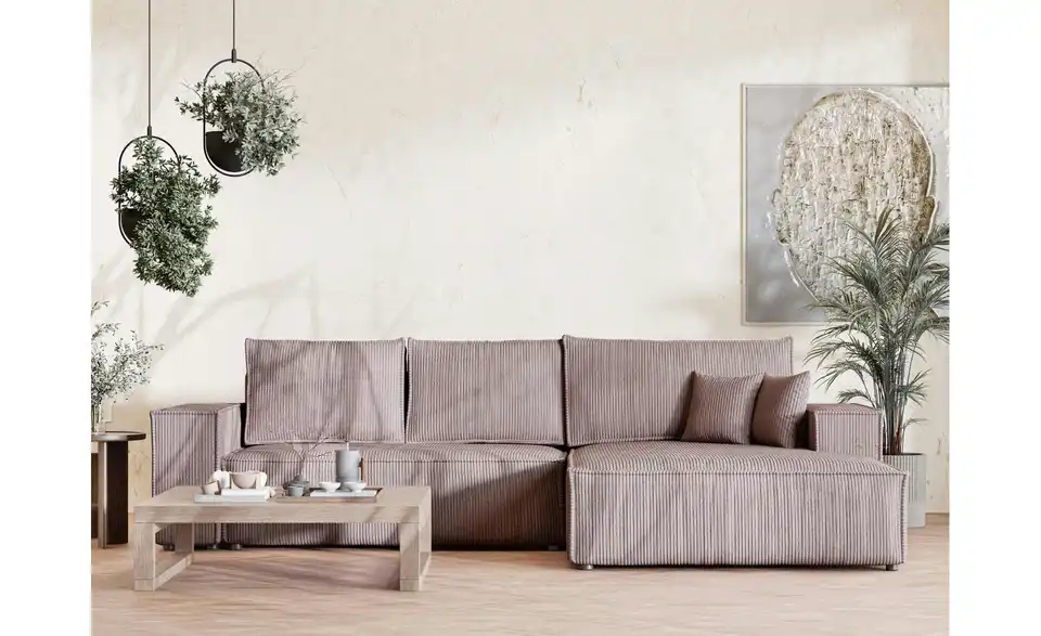 Ecksofa Maze, in Wohnsituation