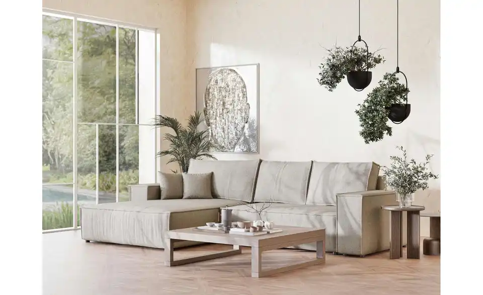 Ecksofa Maze, in Wohnsituation