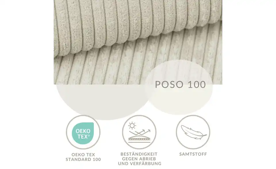 Ecksofa Conrad, Bild mit Text