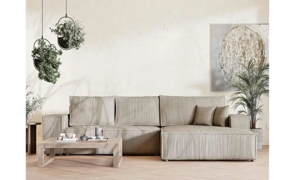 Ecksofa Maze, in Wohnsituation