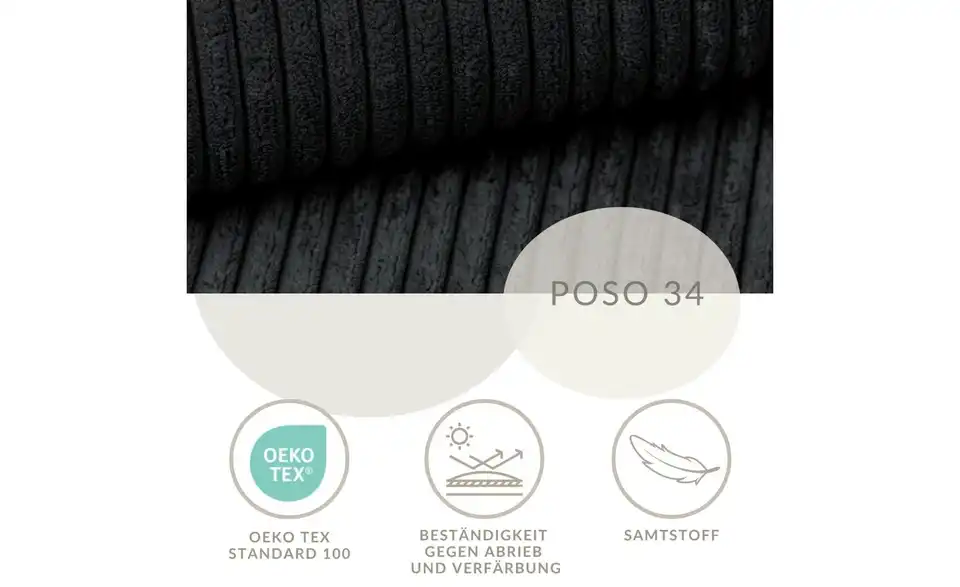 Ecksofa Maze, Bild mit Text