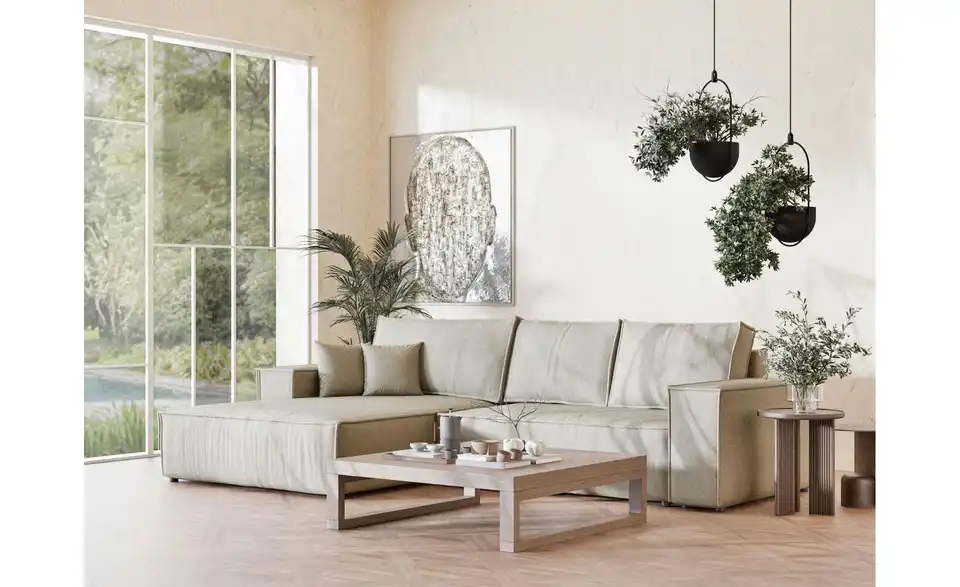 Ecksofa Maze, in Wohnsituation