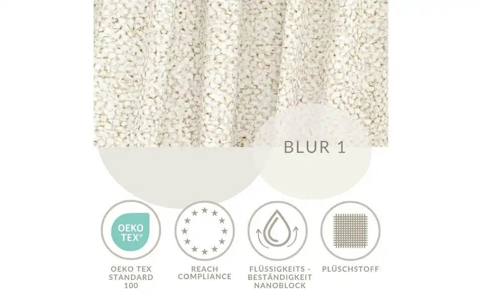 Einzelsofa Zanzibar, Bild mit Text